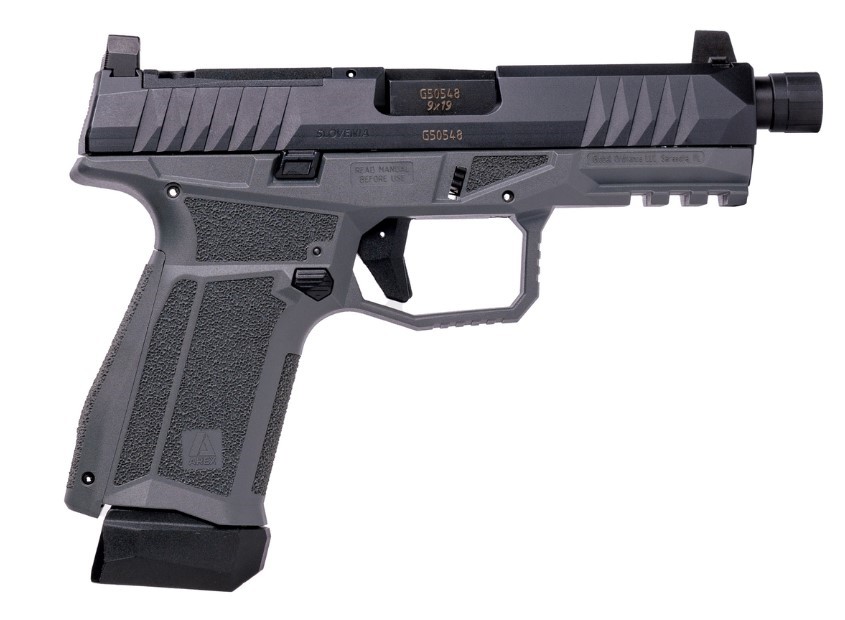 Arex Delta M Tact TB 9mm Grey - Win Repeating Arms Promotion